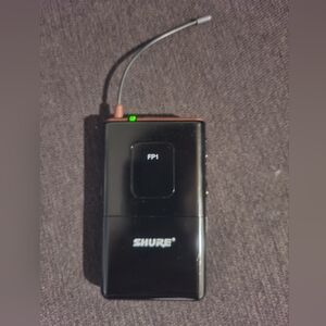 Shure FP1-H5 518-542 MHz Wireless Bodypack Transmitter Only (no mic) - WORKS.